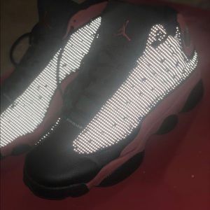 Black & Red Jordan’s